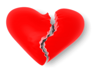 Liebeskummer und Trennung oder Verlust verarbeiten